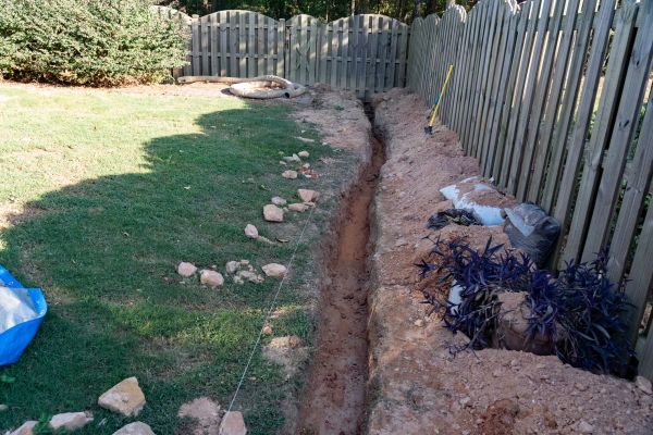 Trench Drain Installation in Monroe Township