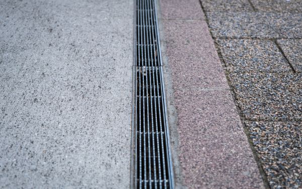 Cost of Grated Drain Installation in Monroe Township