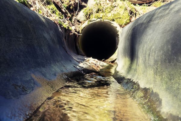 Drainage Swale Installation in Monroe Township