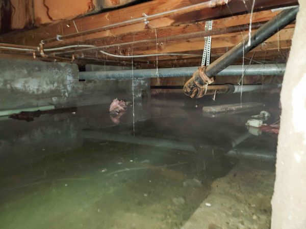 Cost of Crawlspace Drainage in Monroe Township
